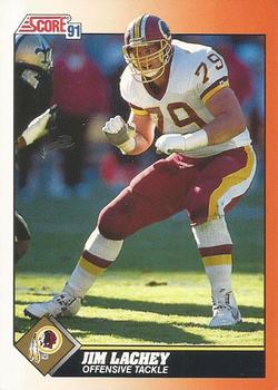 Jim Lachey Washington Redskins 1991 Score NFL #360
